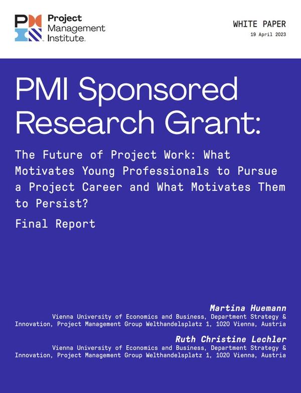 Titelseite des PMI-Forschungsberichts